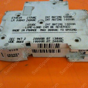 C60N15A-TYPE D | MERLIN GERIN MULTI 9 C60N 4A-TYPE C 277 VAC