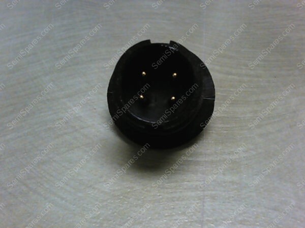 7282-4PG-300 | SWITCHCRAFT/CONXALL 7282-4PG-300 CIRCULAR CONNECTOR PLUG, 4 POSITION, PANEL
