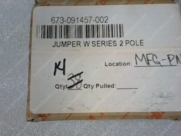 673-091457-002 | JUMPER W SERIES 2 POLE