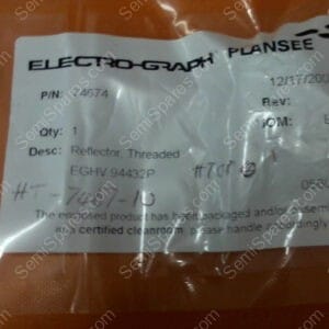 HT-7467-10 | THREADED REFLECTOR. E17124430, PN74674