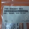 785-006894-001 | LABEL, DANGER, HIGH-VOLTAGE