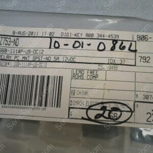 Z753-ND | RELAY PC  MNT SPST-NO 5A 12VDC