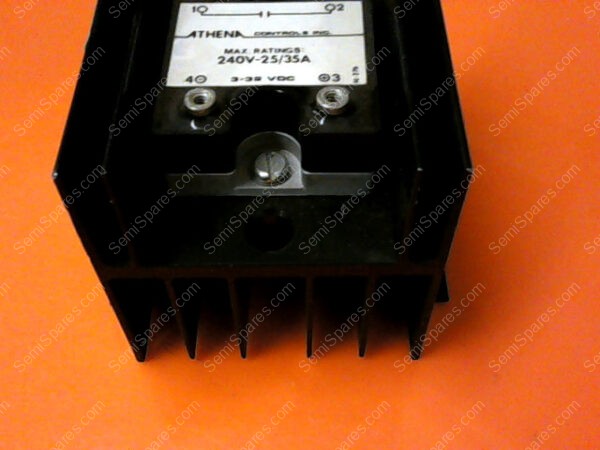 ZC-24025 | ATHENA CONTROLS INC. ZC-24025 MAX. RATINGS 240V-25/35A 3-32 VDC - Image 3