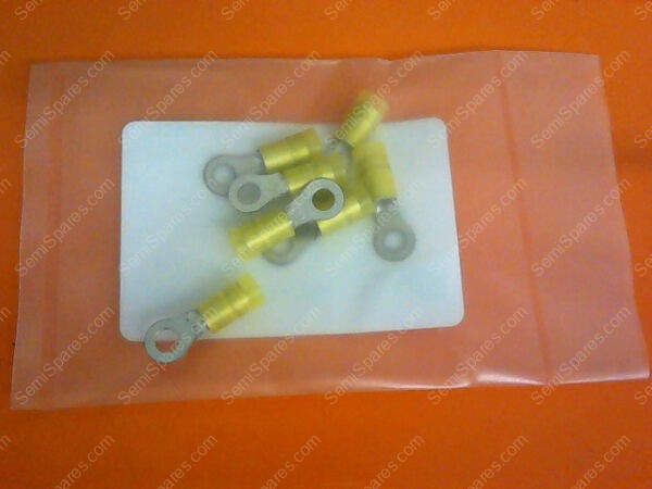 1290-01012 | TERM RING TNG #10 12-10AWG .370D YEL-NYL-FUNEL CU P/N 1290-01012 (PKG OF 7)