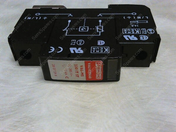 1253978 | PHOENIX CONTACT VALVETRAB, VAL-MS 230ITST, NR. 2817741 VAL-MS BE CH-NR: 1253978 01/99