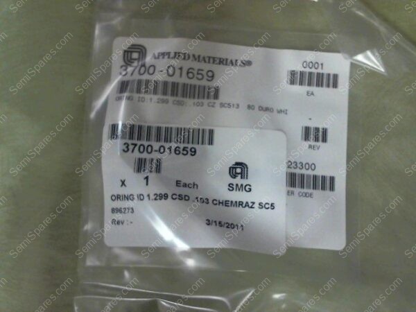 3700-01659 | ORING ID 1.299 CSD .103 CHWMRAZ SC5