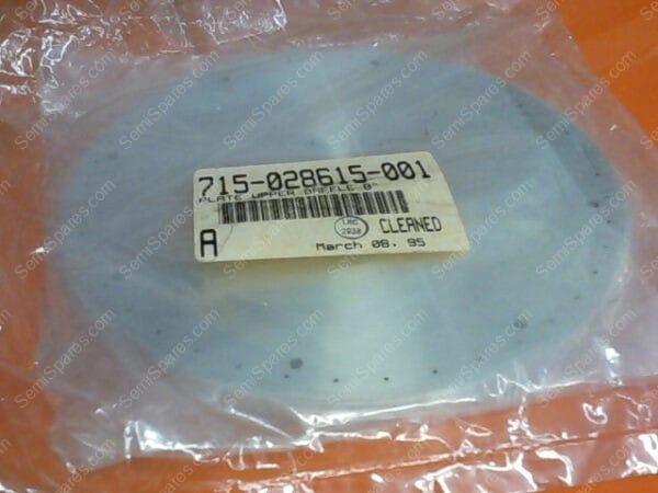 715-028615-001 | PLATE UPPER BAFFLE 8"