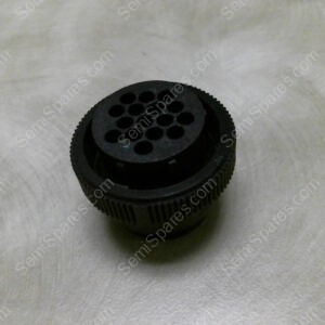 206037-4 | 16 POS STANDARD CIRCULAR CONNECTOR W/ CONN RCPT HSNG MALE 16POS PNL MT