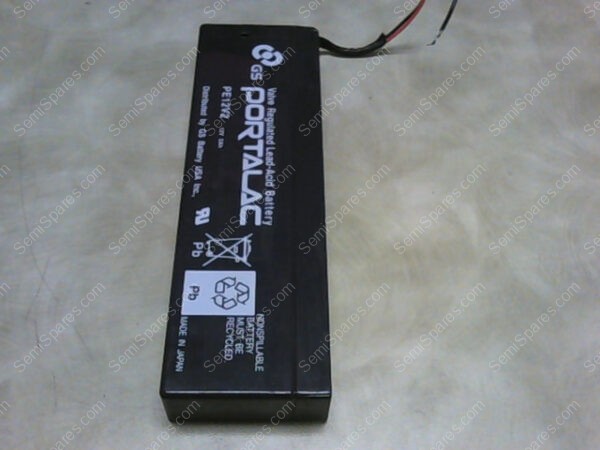 PE12V2 | PORTALAC PE12V2 12V 2AH VALVE REGULATED LEAD-ACID BATTERY