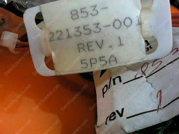 853-221353-001 | ASSY,PORT,RGA,HTD,R/B MN CHMBR