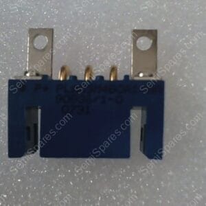 PLA03M4B0A1/AA | 3 CONNECTOR HEADER, MALE PINS THROUGH HOLE, RIGHT ANGLE BLUE POWER