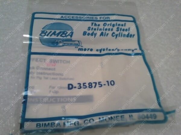D-35875-10 | NEW BIMBA D-35875-10 CYLINDER MOUNTING HARDWARE KIT - Image 2