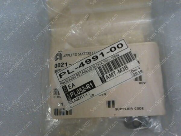 PL-4991-00 | PIN, ROUND RETAIN, LID BLOCK, 0021-10534