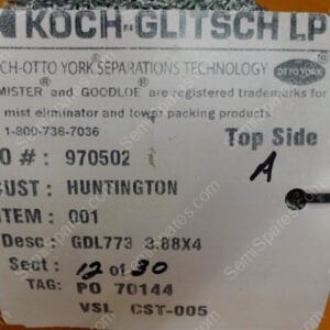 FL-0812-00 | TRAPPING MEDIA #CST-005(FILTER FOR CST-2