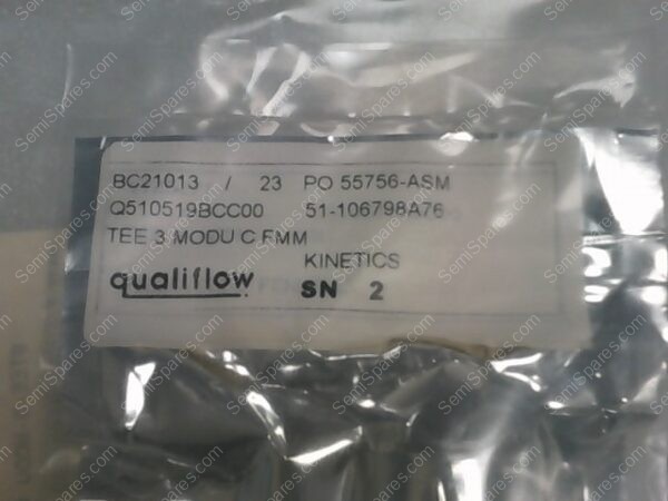 51-106798A76 | TEE-3-MODU C/FMM, PARENT PART NUMBER: WA-091386D62