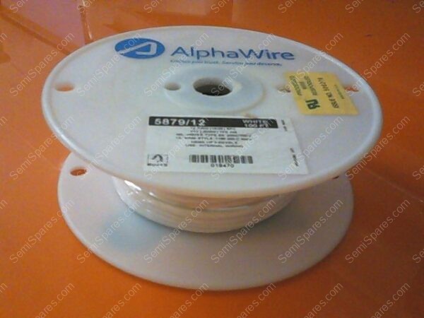 CA-1973-00 | WIRE, WHT, TEFLON, INSUL, 12 AWG, PN 92F-9407