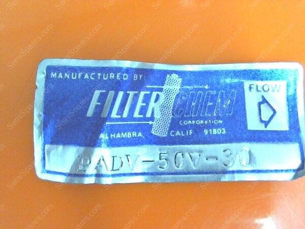 FL-0640-00 | FILTER,PADV-50-V-30,0002452,HF TANK