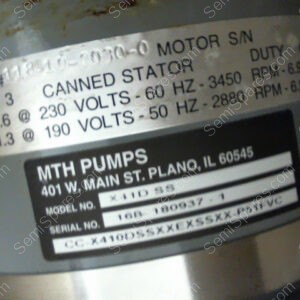 PU-1115-02 | MTH PUMP, CANNED MOTOR PUMP, 4.3GPM 230V