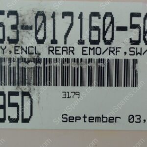 853-017160-500 | ASSY,ENCL REAR EMO/RF,SW/DIP