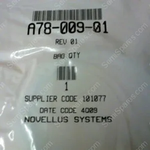 A78-009-01 | NOVELLUS SYSTEMS INC A78-009-01 O-RING