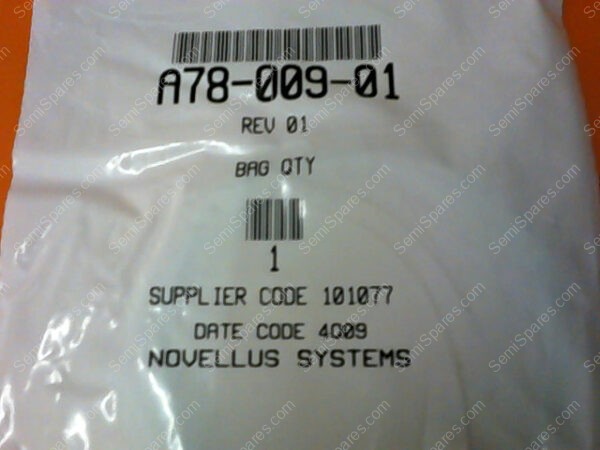 A78-009-01 | NOVELLUS SYSTEMS INC A78-009-01 O-RING