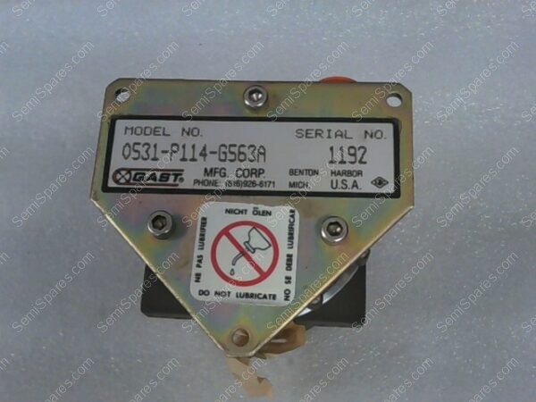 0531-P114-G563A | LAMB ELECTRIC DIVISION, VACUUM MOTOR