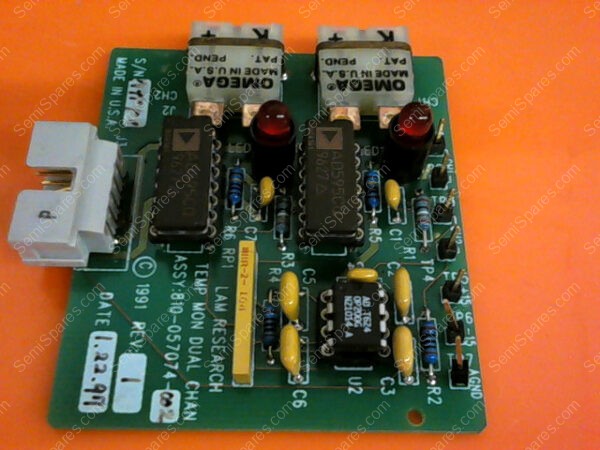 810-057074-002 | ASSY,PCB,TEMP MON DUAL CHAN