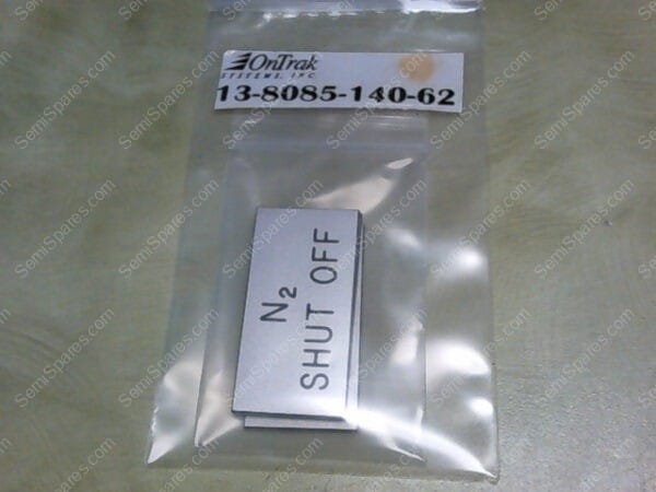 13-8085-140-62 | ONTRAK SYSTEMS " N2 SHUT OFF " LABELS