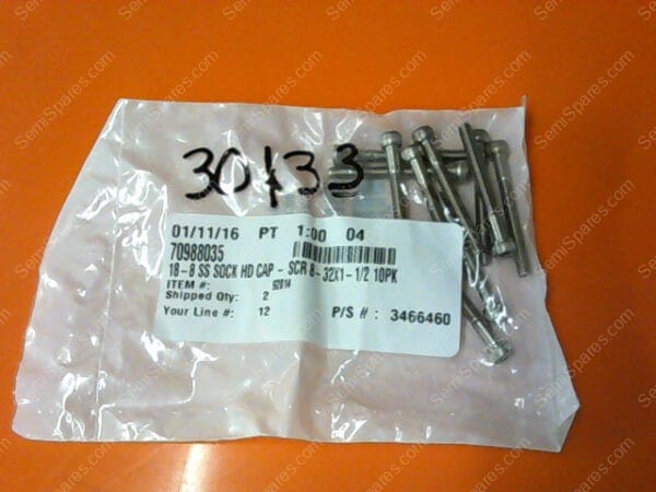 92014 | SOCKET HEAD CAP SCREW 8-32 X 1-1/2 UNC PN/92014 (PACK OF 10)