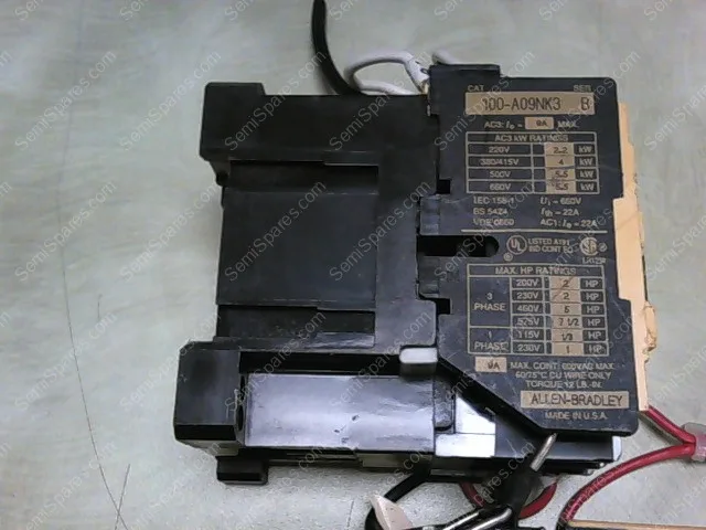 100-A09NK3 | ALLEN BRADLEY CAT 100-A09NK3 SERIES B With 193-BSB 80 B