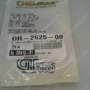 OR-2625-00 | O-RING,CHEMRAZ,MANIFOLD, P/N 303266-128