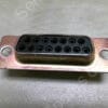 DAG15S | D SUB CONNECTOR, DB15, STANDARD, PLUG, DAU SERIES, 15 CONTACTS, DA, CRIMP
