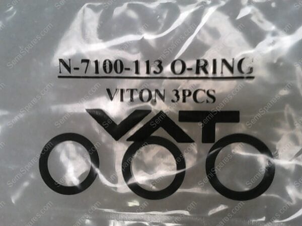 N-7100-113 | VITON N-7100-113 O-RING (3 PACKS OF 3)