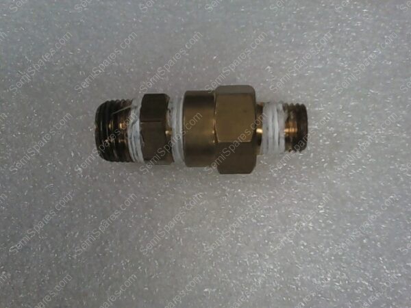 PNEUMATIC THREADED FITTING | PNEUMATIC THREADED FITTINNG, STRAIGHT, BRASS BODY - Image 2