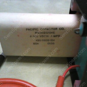 425-0602-104 | PACIFIC CAPACITOR RM602G104E 6,000 VDCW.1 MFD, 425-0602-104 B24 0636
