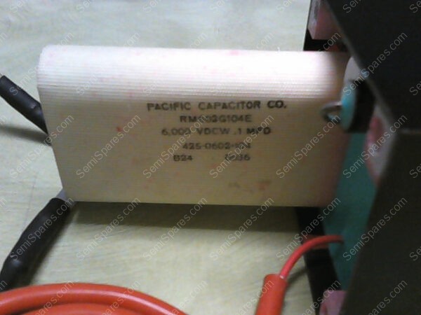 425-0602-104 | PACIFIC CAPACITOR RM602G104E 6,000 VDCW.1 MFD, 425-0602-104 B24 0636