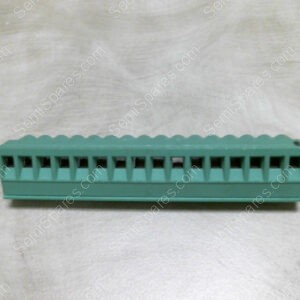 2EDCK-5.0 | 16 PIN SCREW TERMINAL BLOCK CONNECTOR PLUGGABLE TYPE GREEN