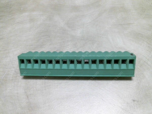 2EDCK-5.0 | 16 PIN SCREW TERMINAL BLOCK CONNECTOR PLUGGABLE TYPE GREEN