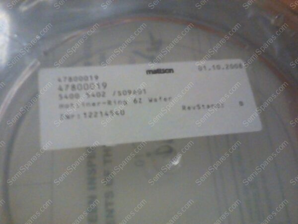 QZ-2170-00 | EDGE GUARD RING,6", 47800019, RTP