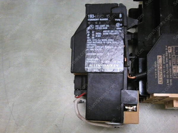 100-A18NK3 | ALLEN BRADLEY CAT 100-A18NK3 SERIES C With 193-BSC 15 B