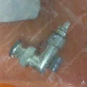 331175 | BNC CONNECTOR PLUG, MALE PIN 50 OHM FREE HANGING (IN-LINE) RIGHT ANGLE PUSH ON