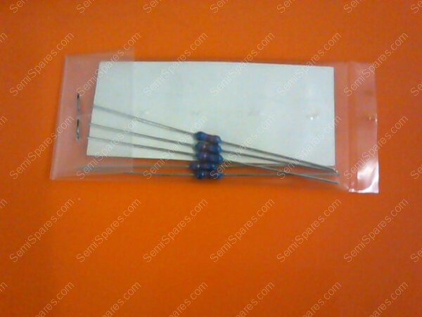 332KX | 1/4 WATT 1% METAL FILM RESITORS 332K OHM (PK OF 5)