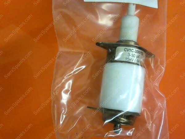 CV1C-30K | CVIC-30K/15, 3-30 PF, 15KV/9KV, VARIABLE VACUUM CAPACITOR