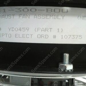 141-300-B00 | EXHAUST FAN ASSEMBLY