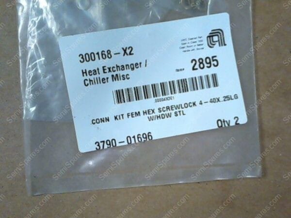 3790-01696 | CONN KIT FEM HEX SCREWLOCK 4-40X.25LG W/HDW STL