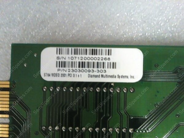 23030093-303 | ST64 VIDEO 2001 PCI 31+1