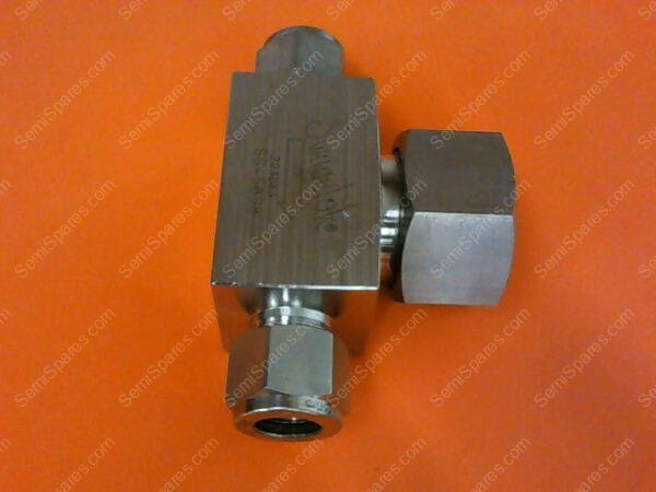 SS-58S8 | SWAGELOK PN/SS-58S8 STAINLESS STEEL VALVE, 2.20 CV, 1/2 IN. TUBE FITTING - Image 2