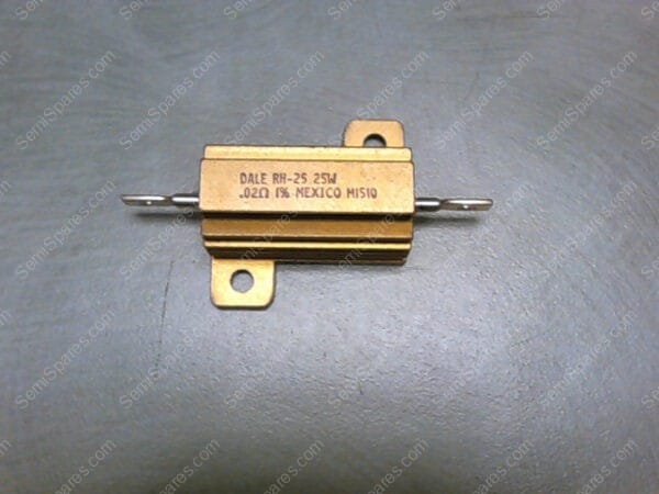 71-RH025R0200FE02 | WIREWOUND RESISTORS-CHASSIS MOUNT 25WATT. 02OHM 1%