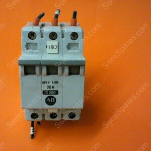 1492-CB3 | ALLEN BRADLEY MINIATURE CIRCUIT BREAKER CAT. 1492-CB3 G200