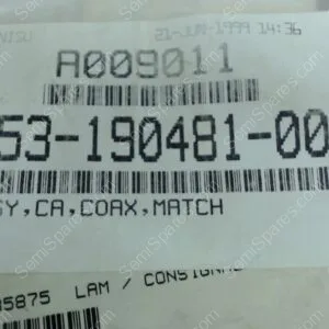 853-190481-002 | ASSY,CA,COAX,MATCH